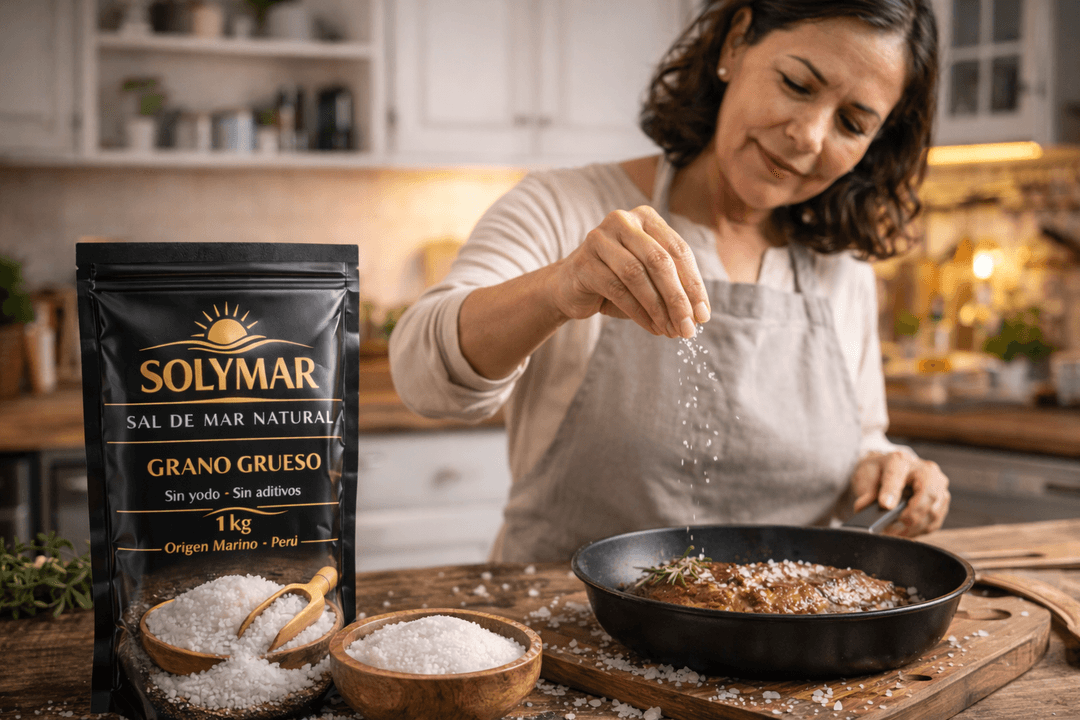 Sal grano grueso