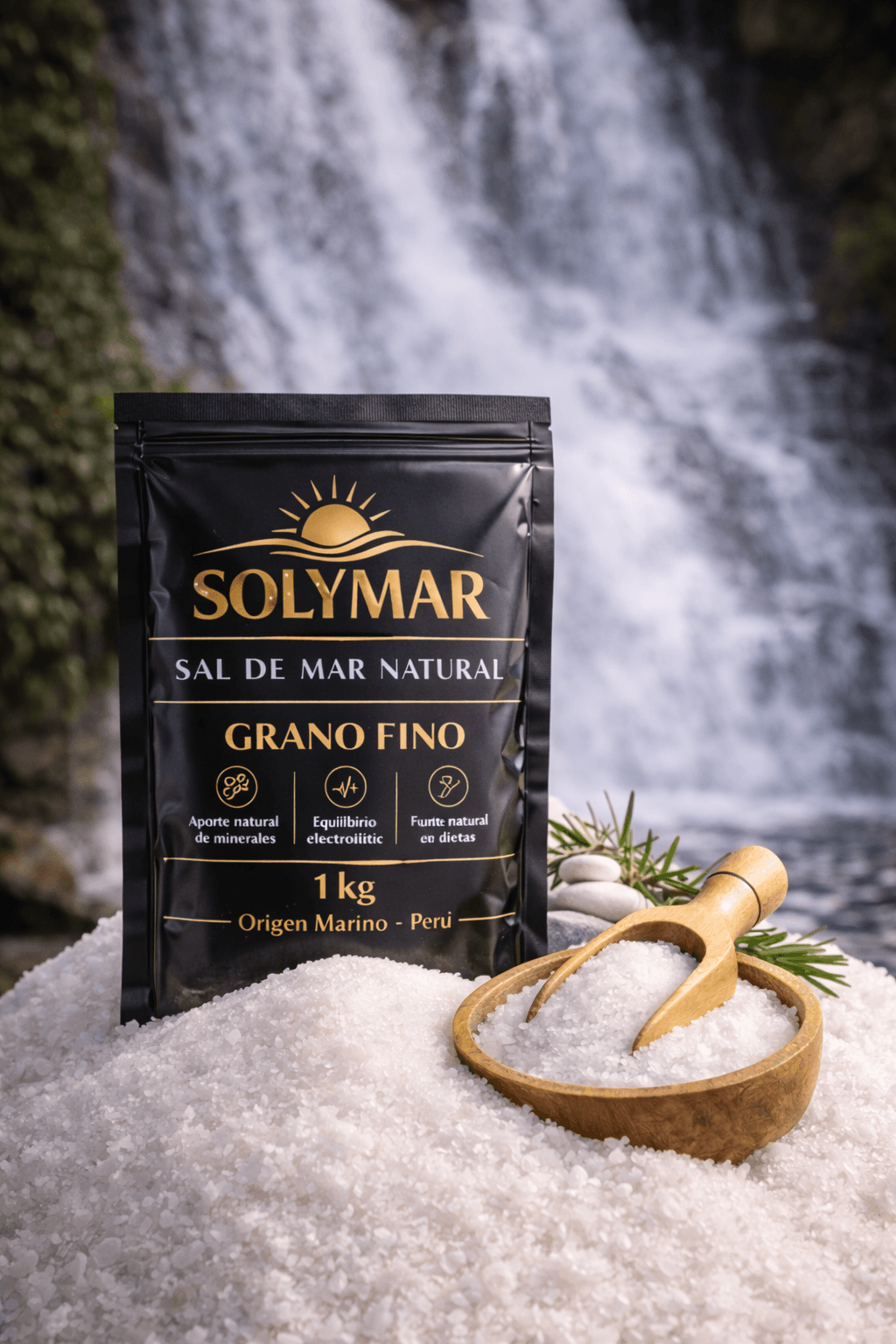 Bienestar natural con sal marina